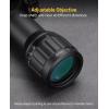 CVLIFE 2-10×32 MPVO AO Rifle Scope with Locking Turret, 5 Levels Red & Green Illumination Reticle, Parallax Adjustment, Second Focal Plane Scopes with 30mm Offset Scope Mount(2-10×32)
