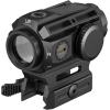 CVLIFE 25mm Large Lens Solar Red Dot Sight, Multi-Reticle Motion Awake Quick-Release Scope, 2 MOA Dot and 70 MOA Circle with Flip Up Covers Optics for Picatinny, IPX7 Waterproof Fogproof(Black)