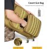 CVLIFE 30″ 34″ Soft Rifle Case Gun Backpack, Double Rifle Backpack Gun Bag Gun Case Covert Bug Out Bag, with Lockable Zipper for Hunting Shooting(Flat Dark Earth)