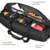CVLIFE 30″ 36″ Soft Rifle Case Gun Bag Ar Pistol Case, Rifle Bag Gun Case Sbr Case for Double Rifle Shotgun, with Lockable Zipper for Outdoor Hunting Shooting Range(Black)