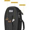 CVLIFE 30” Soft Rifle Case, Rifle Bag Sling Backpack Bag with Padded Shoulder Strap and Lockable Zippers, Molle System for Hunting and Shooting(Black)