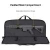 CVLIFE 32″ Soft Rifle Case Ar Pistol Case Gun Case Gun Bag Shotgun Case Sbr Bag Rifle Bag, Sbr Case Ar Pistol Bag with Lockable Zipper for Outdoor Hunting Shooting, Black