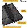 CVLIFE 36″ 42″ 46″ Soft Rifle Case Double Long Gun Bag,with Lockable Zipper and Backpack Strap,Rifle Backpack Rifle Bag Gun Case for Outdoor Hunting Shooting Range(Black)