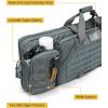 CVLIFE 36″ 42″ 46″ Soft Rifle Case Double Long Gun Bag,with Lockable Zipper and Backpack Strap,Rifle Backpack Rifle Bag Gun Case for Outdoor Hunting Shooting Range(Gray)