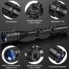 CVLIFE 3-9x40AO Rifle Scope Optics R4 Reticle Crosshair Scope with Mounts(20mm Picatinny)