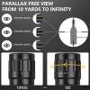 CVLIFE 3-9x40AO Rifle Scope Optics R4 Reticle Crosshair Scope with Mounts(20mm Picatinny)