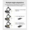 CVLIFE 3X Red Dot Magnifier with Flip to Side Mount, Focus Adjustment, Windage& Elevation Adjustable, for Picatinny Rail, 2.2 inches of Eye Relief, 36/38/40MM Height