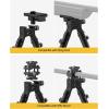 CVLIFE 3-in-1 Riflebipod Clamp-on Bipod with Swivel Stud Adapter and Barrel Clamp Adapter Adjustable Height from 6.3 to 7 Inches