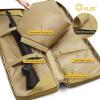 CVLIFE 42″ Soft Rifle Case Rifle Bag Double Long Gun Bag Gun Case Rifle Backpack, with Backpack Straps and Lockable Zipper for Gun Storage and Transportation and Outdoor Hunting Shooting(Flat Dark Earth)