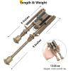 CVLIFE 6-9 Inches Bipod with Adapter for M-Rail(Flat Dark Earth)