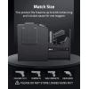 CVLIFE Biometric Gun Safe for Handgun Quick-Access Safety Device with Fingerprint Lock or Key Pad, Gun Lock Box for Home Bedside Nightstand