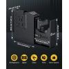 CVLIFE Biometric Gun Safe for Handgun Quick-Access Safety Device with Fingerprint Lock or Key Pad, Gun Lock Box for Home Bedside Nightstand