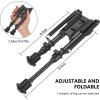 CVLIFE Bipod 6-9 Inch Lightweight Rifle Bipod for M-Rail Attach Directly for Hunting and Shooting(Carbon Fiber)