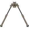CVLIFE Bipod Mount to Sling Swivel Stud Rifle Bipod, Made of Aluminum and High-Strength Polymer, Adjustable Height and Angle, Stable and Sturdy(Flat Dark Earth)