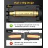 CVLIFE Bore Sight Laser 223 5.56mm/9mm Laser Bore Sighter with Chamber Extractor Tool and 6 Batteries, Red Laser Zeroing Boresighter with O-Rings