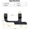 CVLIFE Cantilever Scope Mounts, 1.93″ High Profile Scope Mount Offset Dual Ring Scope Mount, Lightweight Aluminum(1 Inch)