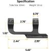 CVLIFE Cantilever Scope Mounts, 1.93″ High Profile Scope Mount Offset Dual Ring Scope Mount, Lightweight Aluminum(30 mm)