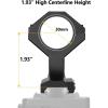 CVLIFE Cantilever Scope Mounts, 1.93″ High Profile Scope Mount Offset Dual Ring Scope Mount, Lightweight Aluminum(30 mm)