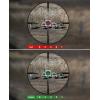 CVLIFE EagleFeather LPVO Rifle Scope with 30mm Cantilever Mount, 5 Levels Red & Green Illumination Reticle, Second Focal Plane Scopes with Zero Reset(1-6×24)