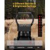 CVLIFE EagleFeather Multiple Reticle Red/Green Dot and Magnifier Combo, 40mm Large Lens Red/Green Dot with 3X Magnifier, Absolute Co-Witness, Open Reflex Optics Sight with Flip-to-Side(Red Dot Magnifier Combo)