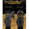 CVLIFE EagleFeather Multiple Reticle Red/Green Dot and Magnifier Combo, 40mm Large Lens Red/Green Dot with 3X Magnifier, Absolute Co-Witness, Open Reflex Optics Sight with Flip-to-Side(Red Dot Magnifier Combo)