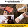 CVLIFE First Aid Splints Kit with Quick Clotting Gauze, 39″,19″, 9″ and 2″ Combo-Pack, Aluminum Emergency Splints for Bone Fractures – Reusable, Lightweight, Waterproof