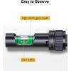 CVLIFE Fold Away Scope Leveling Kit – Precision Scope Leveling Tool with Picatinny Anti-Cant Bubble Level