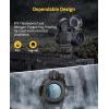 CVLIFE FoxSpook Motion Awake Red Dot Sight,1x20mm 2MOA Red dot Scope Auto On & Off Compact Optics with Low Profile and Lower 1/3 Co-Witness Mount, Flip Up Lens Covers and 12 Brightness Button Settings