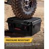 CVLIFE Gun Cases for Handguns, 18″ Pistol Case Holds Multiple Handguns/Mags/Bullets, Hard Shell Pistol Case Heavy Duty Firearm Case for Range Trips, Waterproof & Shockproof Handgun Case(For 4 Pistols & 24 Mags)