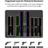 CVLIFE Gun Cases for Handguns, 18″ Pistol Case Holds Multiple Handguns/Mags/Bullets, Hard Shell Pistol Case Heavy Duty Firearm Case for Range Trips, Waterproof & Shockproof Handgun Case(For 8 Handguns & Mags)