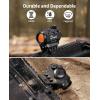 CVLIFE Multi-Reticle 2 MOA Dot & 65 MOA Circle Red Dot, Motion Awake Red Dot Scope, 50K Hours Battery Life IPX7 Waterproof, Red Dot Optics with Absolute Co-Witness Riser & Low Mount for 21mm Picatinny