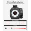 CVLIFE Multi-Reticle 2 MOA Dot & 65 MOA Circle Red Dot, Motion Awake Red Dot Scope, 50K Hours Battery Life IPX7 Waterproof, Red Dot Optics with Absolute Co-Witness Riser & Low Mount for 21mm Picatinny