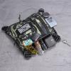 CVLIFE Outdoor Chest Bag for Men, Tactical Chest Pack, Adjustable Running Vest Bag, Lightweight Anti-theft EDC Rig for Hiking(Auriclash)