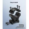 CVLIFE Precision 1 Inch Scope Rings Scope Mount – 2 Pieces(Extra High)