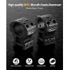 CVLIFE Precision 1 Inch Scope Rings Scope Mount – 2 Pieces(High)