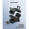 CVLIFE Precision 1 Inch Scope Rings Scope Mount – 2 Pieces(Medium)