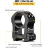 CVLIFE Precision Scope Rings Mount – Compatible with Picatinny Rails and More – 2 Pieces(Extra High)