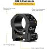 CVLIFE Precision Scope Rings Mount – Compatible with Picatinny Rails and More – 2 Pieces(Medium)
