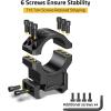CVLIFE Precision Scope Rings Mount for Picatinny Rail and More – 2 Pieces(High)