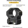 CVLIFE Precision Scope Rings Mount for Picatinny Rail and More – 2 Pieces(Medium)