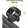 CVLIFE Precision Scope Rings Mount for Picatinny Rail and More – 2 Pieces(Medium)