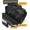 CVLIFE Range Bag, Gun Range Bags for Handguns and Ammo, Soft Pistol Case for Shooting and Hunting, Accessories for Men(Black)