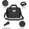 CVLIFE Range Bag, Gun Range Bags for Handguns and Ammo, Soft Pistol Case for Shooting and Hunting, Accessories for Men(Black)