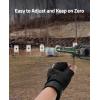 CVLIFE Rechargeable Red/Green Laser Sight With Magnetic Port, Low-Profile Compact for Pistol Handgun, Tactical With Ambidextrous Switch