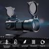 CVLIFE Red Green Dot Scope Reflex Sight for 20mm Cantilever Mount(Black)