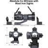 CVLIFE Red Green Dot Scope Reflex Sight for 20mm Cantilever Mount(Gray)
