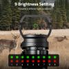 CVLIFE Red Green Dot Sight, 4 Adjustable Reticle Reflex Sight, 9 Brightness Setting Holographic Sight for 20mm Rail Mount