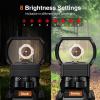 CVLIFE Reflex Sight, 1x28x40mm Red Dot Sight, 4 Adjustable Reticles Sight for 20mm Picatinny Rail, Red Dot Optics, Absolute Co-Witness(Black)