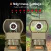 CVLIFE Reflex Sight, 1x28x40mm Red Dot Sight, 4 Adjustable Reticles Sight for 20mm Picatinny Rail, Red Dot Optics, Absolute Co-Witness(Sand)