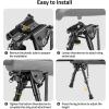 CVLIFE Rifle Bipod, 6-9 Inch Adjustable Super Duty Bipod(Aluminum)